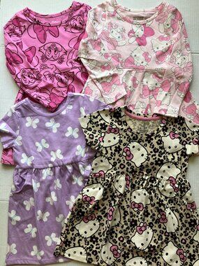 3T Garanimals & Character Short Sleeve Dresses & Character Long Sleeve Dresses